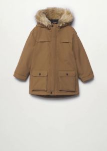 Теплая куртка-парка для мальчика