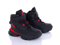 Теплые ботинки для ребенка, H-320 black/red