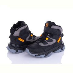 Теплі чобітки для дитини, H-320 black/orange