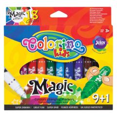 Фломастери Magic 9 шт., 18 кольорів, 34630PTR Colorino