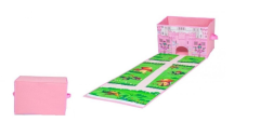 Кошик для гри з ігровим килимком, YJ259210236-1-2 (рожевий)