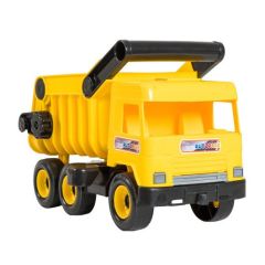 Авто самоскид "Middle truck" (жовтий) в коробці, 39490