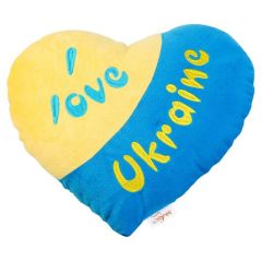 Подушка-сердце "I love Ukraine", Tigres ПД-0121