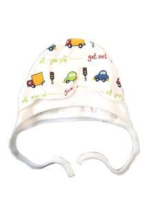 Трикотажная шапочка для малыша (машинки), Minikin 208903