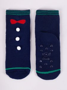 Теплі махрові шкарпетки для дитини (сині), YOclub SKF-ABS/XMAS