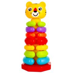 Развивающая игрушка пирамидка "Тигр", BamBam 466615