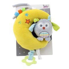 Музыкальная игрушка-подвеска "Сова на луне", Tulilo 9130