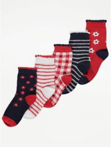 Набор трикотажных носков для ребенка (5 пар)