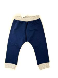 Трикотажные штаны с легкой махровой нитью внутри, 1041 (синие)