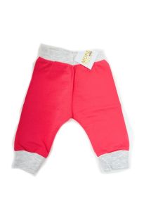 Трикотажные штаны с начесом внутри, 1041 (красные)