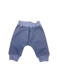 Трикотажні штани з легкою махровою ниткою всередині, 1041 (синій меланж)