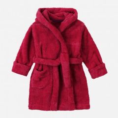 Плюшевий халат для дівчинки (фуксия), 16MX101