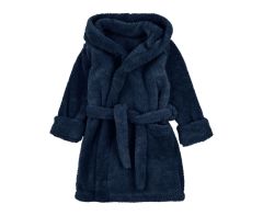 Плюшевий халат для дитини (темно-синій), 16MX102
