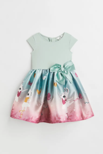 Праздничное платье с пышной юбкой для девочки, 0922706021