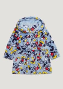 Плюшевий халат з капюшоном для дитини "Mickey Mouse"