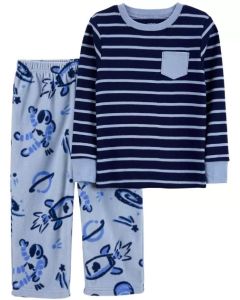 Пижама с флисовыми штанами для ребенка