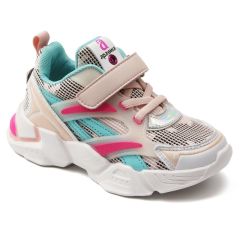 Кросівки з шкіряною устілкою для дівчинки, Apawwa GC32-1 pink