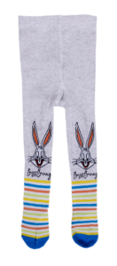 Колготи для ребенка "Bugs Bunny'' (серые), Looney Tunes, WB 51 36 616