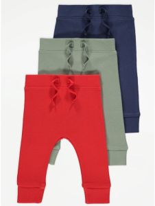 Трикотажные штаны для ребенка 1шт. (красные)