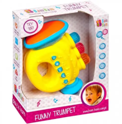 Музыкальная игрушка "Веселая Трубка" (желтая), BamBam 359911