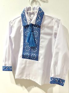 Вишиванка для хлопчика "Щедрик" (блакитна), SV-CME0241-0422-02026, Svarga
