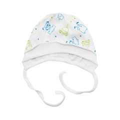 Трикотажная шапочка для малыша (молочная), Minikin 2312603