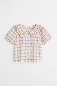 Хлопковая блуза для девочки