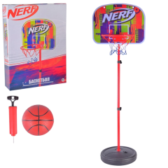 Баскетбольне кільце на стійці з м'ячем та насосом, NF706