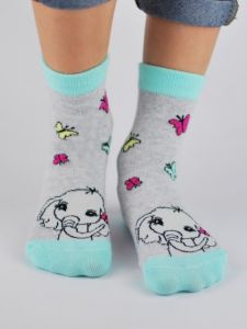Шкарпетки з протиковзкими вставками для дитини, SB007-G-01