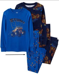 Трикотажная пижама для мальчика 1шт. (светло-синяя)