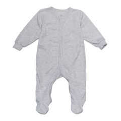 Трикотажный человечек для малыша (серый меланж), Minikin 213603