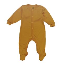 Трикотажний чоловічок для малюка (гірчичний), Minikin 213603