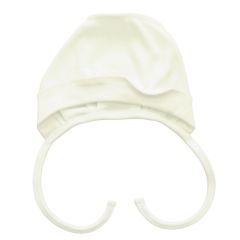 Трикотажна шапочка для малюка (молочна) від Minikin, 21303