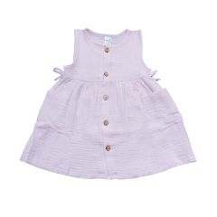 Муслиновое платье для девочки, Minikin 223914 (лавандовое)