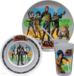 Набор посуды "Star Wars Rebels" 3 эл., Trudeau 29940