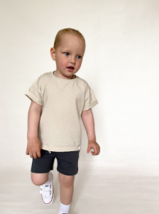 Трикотажная футболка для ребенка (беж)