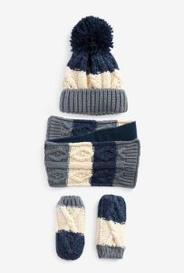 Комплект (шапка+шарф+рукавиці) для дитини
