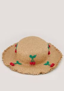 Солом'яний капелюх для дівчинки