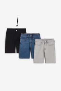 Джинсовые шорты для мальчика 1 шт.(черные), 0857516001