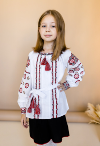 Вышиванка для девочки "Олеся", Galychanka, Gb-0267