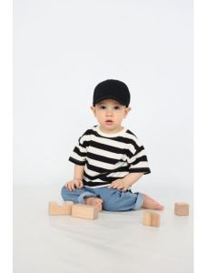 Хлопковая кепка для мальчика "Элрой" 23-03-005 (черная)