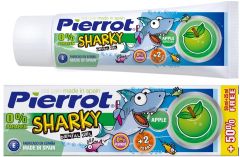 Зубний гель Pierrot Sharky з яблучним ароматом 75 мл, 125