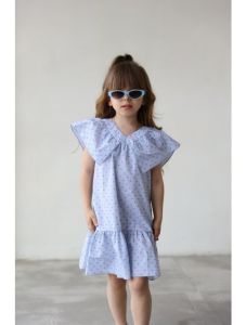 Хлопковое платье для девочки "Афина", 23-03-025