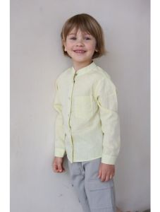 Хлопковая рубашка для мальчика "Никс", 23-03-028