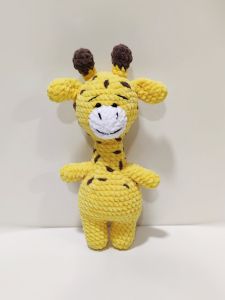 В'язана іграшка ручної роботи "Жирафа", Rukodilna Lavka
