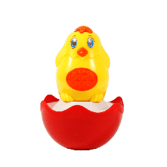 Развивающая игрушка "Неваляшка", Lindo 618-35 (цыпля)