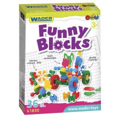 Конструктор Funny Blocks (36 эл.), Wader 41830
