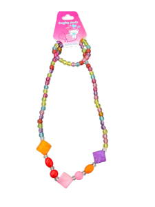 Набор аксессуаров для девочки (ожерелье/браслет) LN-418