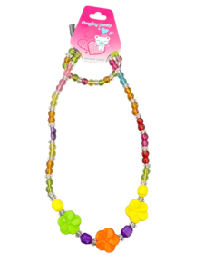 Набор аксессуаров для девочки (ожерелье/браслет) LN-418