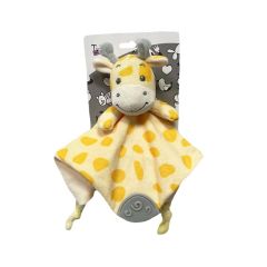 Іграшка-обнімашка з прорізувачем "Жирафа", Tulilo, 9228
